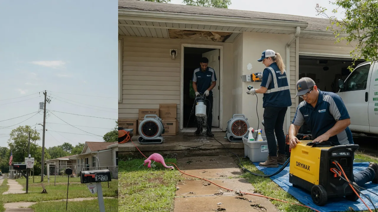 Storm Damage Water Removal in Paden City, WV near me